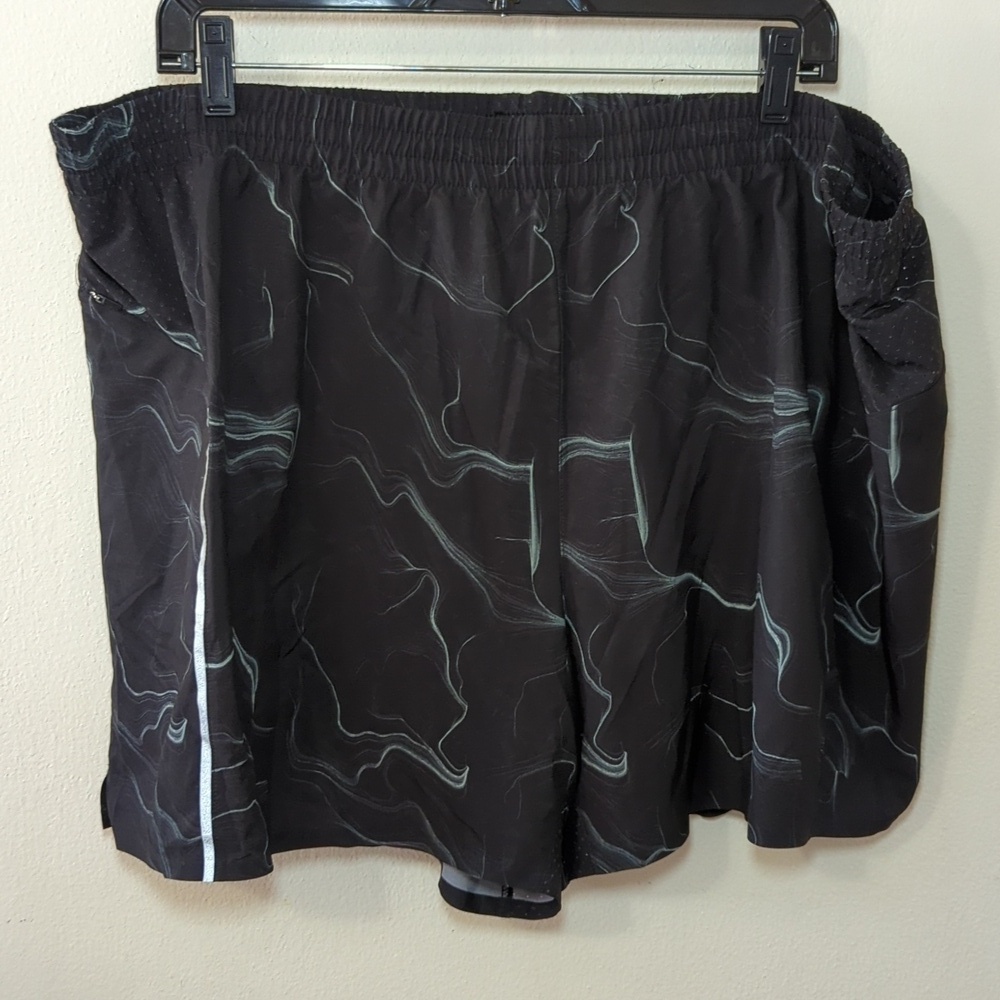 VRST 5" Accelerate Run Short Black + Gray Compression Lining NEW Men's Size XXL